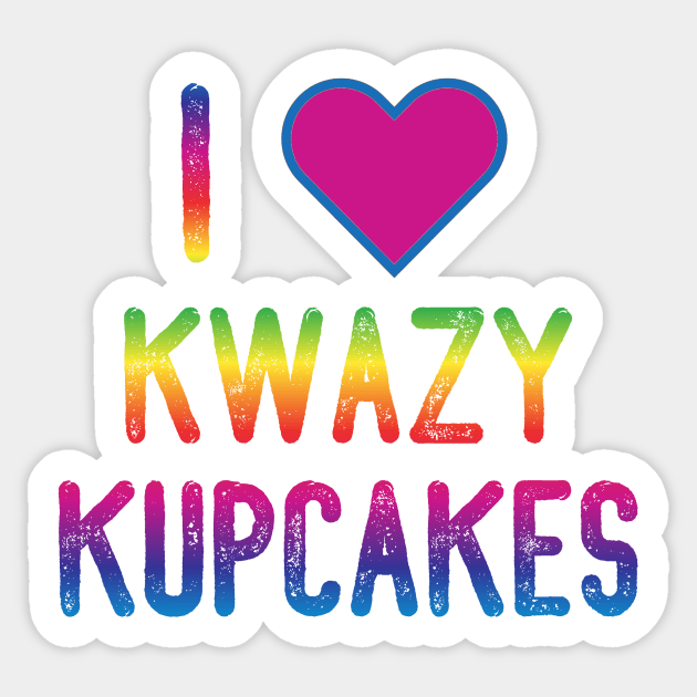 Kwazy Kupcakes - Brooklyn 99 Sticker by Pretty Good Shirts